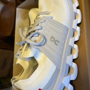 Women's On Cloudswift 3 Running Shoes - White Frost - Size 9.5
